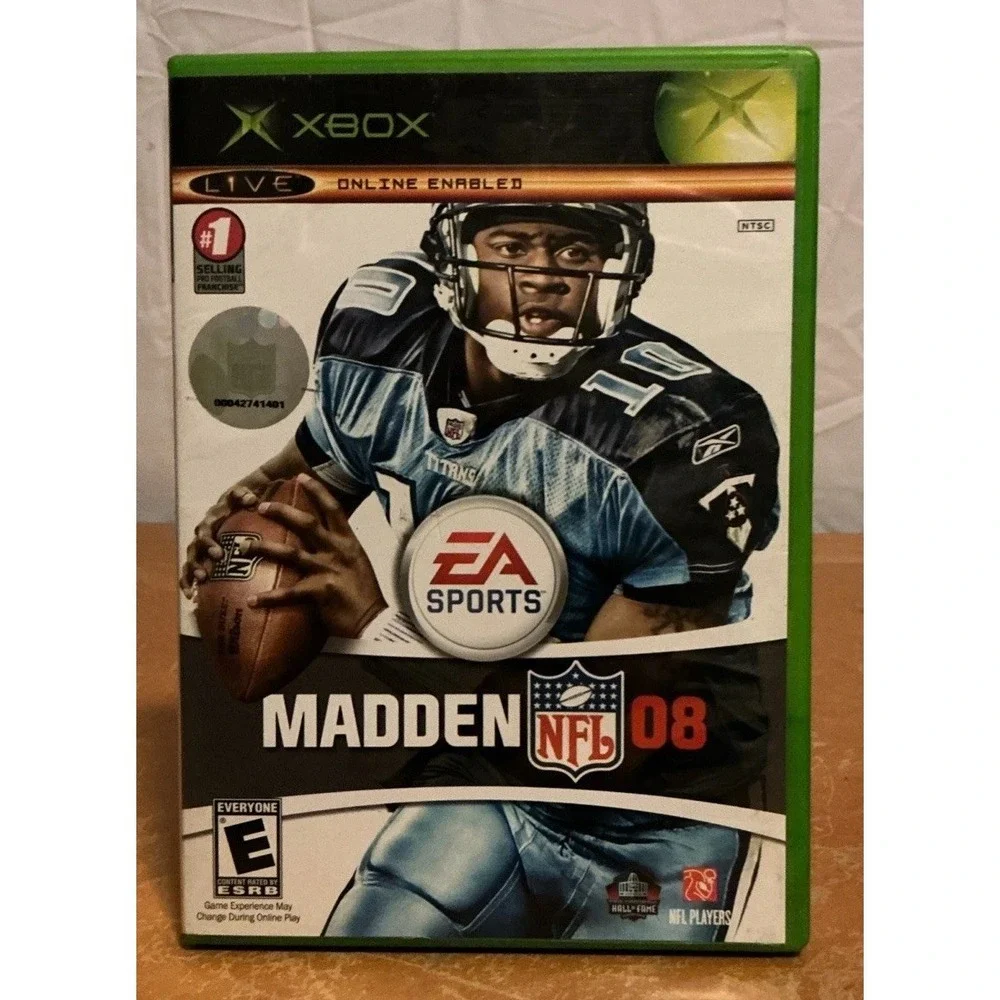 Madden NFL 08 EA Sports (Microsoft Xbox, 2007) Xbox Live Complete W/ Manual